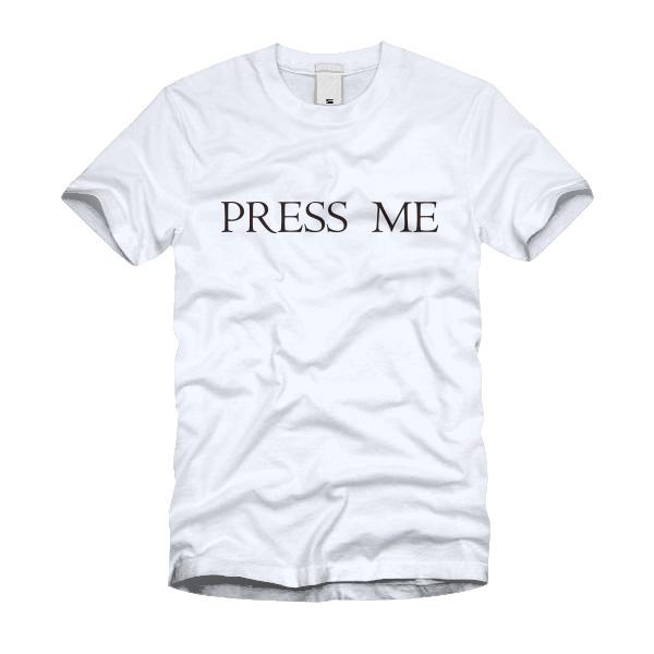 PRESS ME Ｔシャツ